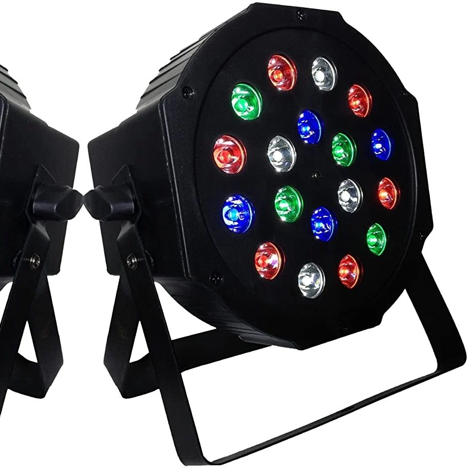 Tacho Luz Led Rgb 18w Discoteca Dmx