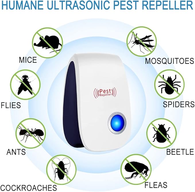 Repelente Ultrasonico De Plagas