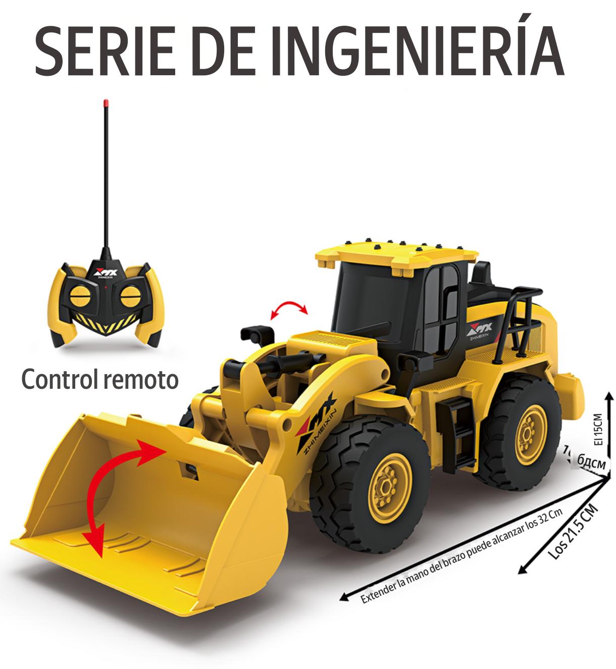 Pala Frontal Juguete Control Remoto