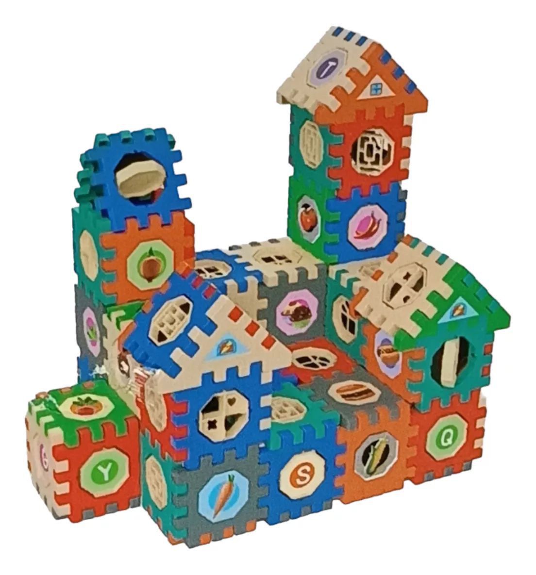 Castillos De Juguetes Armable 135 Piezas