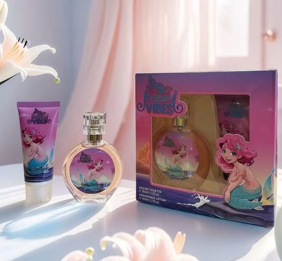 Locion Y Crema Sirenita Para Ninas