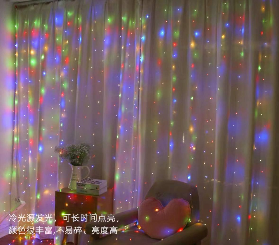 Cortina De Luces Led Decorativa