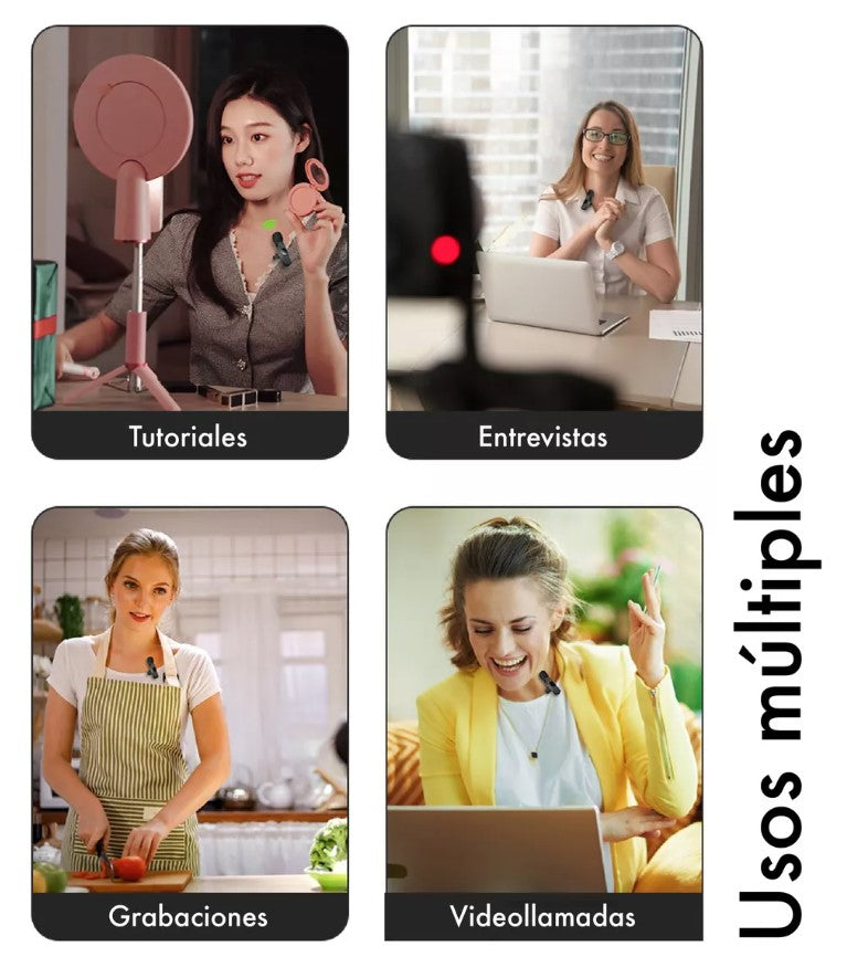 Microfono De Solapa K9 Inalambrico