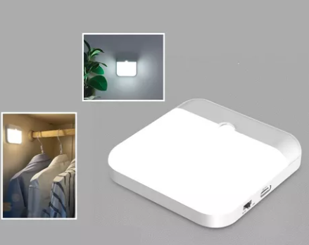 Luz Led F6 Recargable Con Sensor De Mov