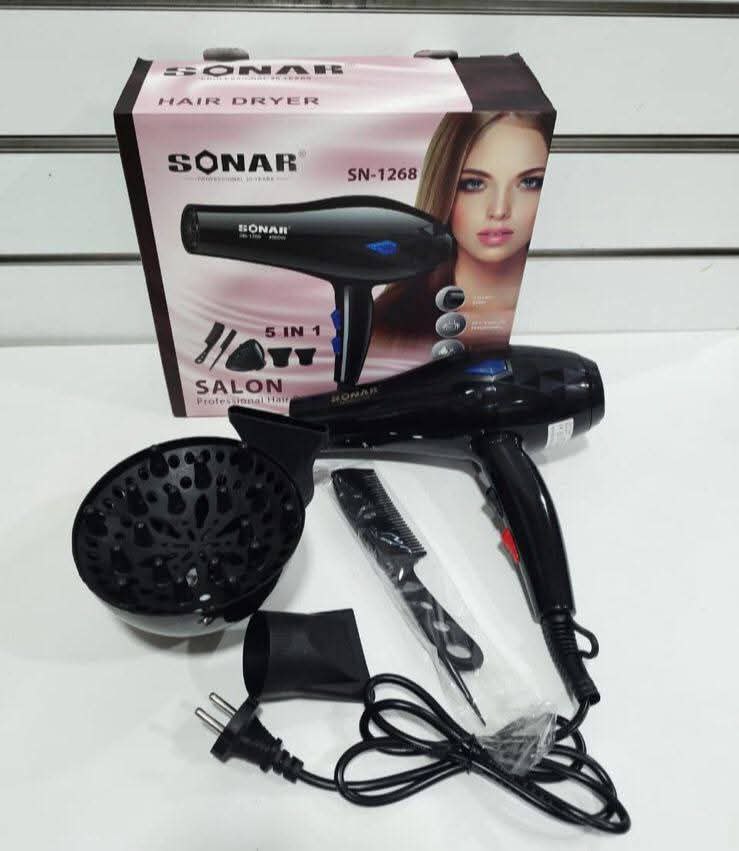 Secadora Sonar Con Difusor 5 En 1