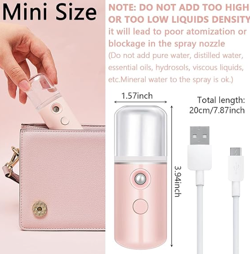 MINI VAPORIZADOR FACIAL