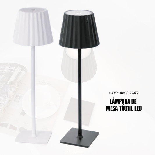 Lampara De Mesa Tactil Led
