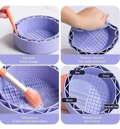 Limpiador De Brochas De Maquillaje Silic