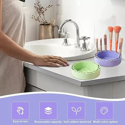 Limpiador De Brochas De Maquillaje Silic