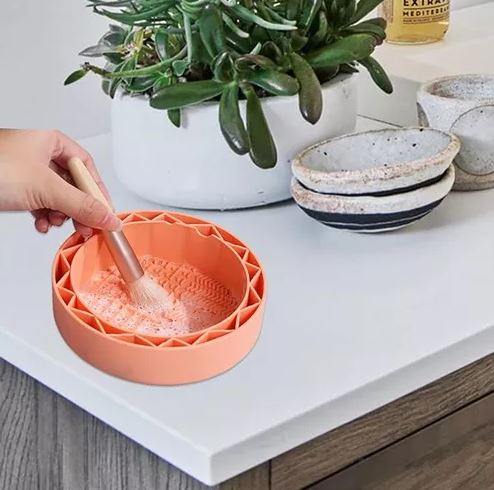 Limpiador De Brochas De Maquillaje Silic