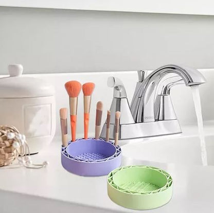 Limpiador De Brochas De Maquillaje Silic