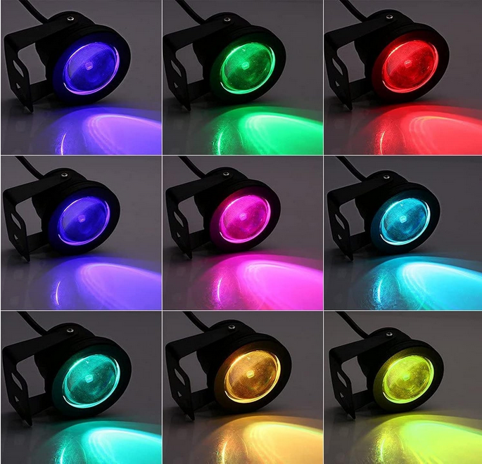 Foco Reflector Sumergible Piscina 12v
