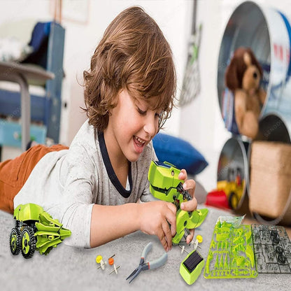 Juguete Dinosaurio Kit Solar 3 En 1 Robot