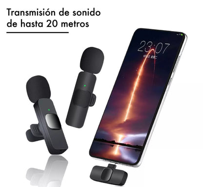 Microfono De Solapa K9 Inalambrico